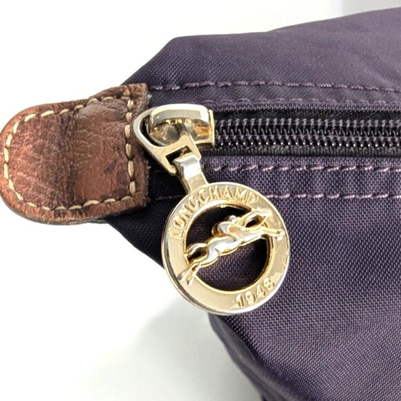Longchamp Le Pliage Original Medium Tote/Shoulder Bag Purple - Picture 8 of 14